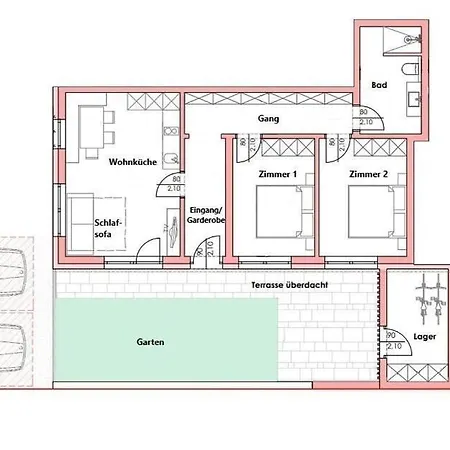 Apartment Zum Fuchs Itter Exterior photo
